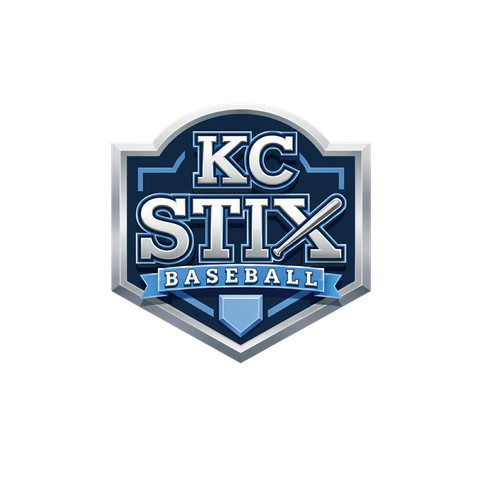 KC Stix Baseball shield logo